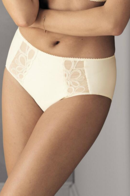 Anita Rosa Faia Lupina 1329 - Figi z dodatkiem tiulu i kwiatowym haftem