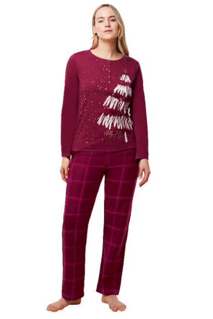 Piżama damska Triumph Winter Moments PK Buttons X