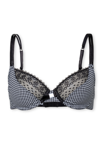 Passionata Lovely P48510 nie usztywninay biustonosz w pepitkę Passionata Lovely P48510 nieusztywniany biustonosz w pepitkę