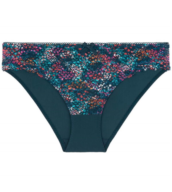 Majtki klasyczne butelkowa zieleń Bestform Luccia 02459