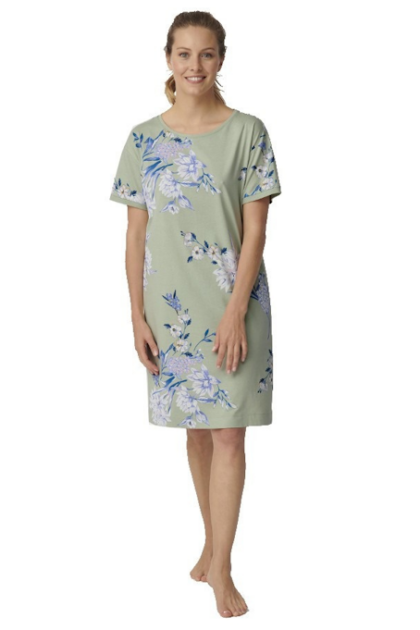 Koszula nocna Triumph Nightdresses NDK 10 X zielony