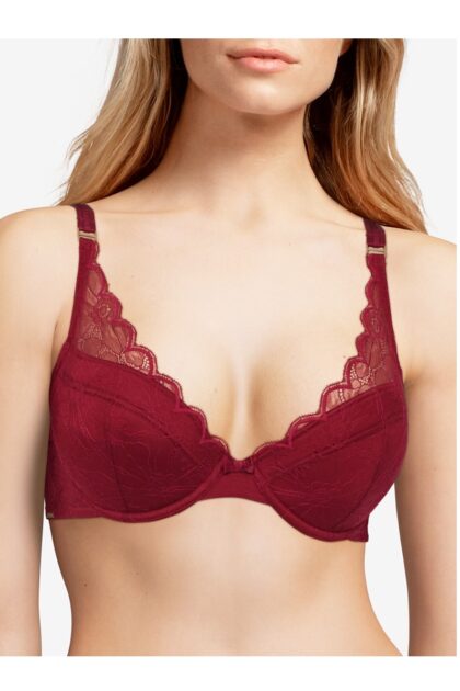 Biustonosz Chantelle Tailor C16F biustonosz z pięknymi haftami, typu push-up