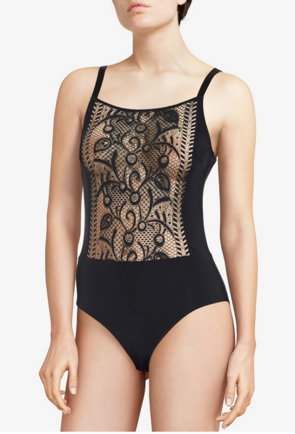  Koronkowe czerwone body Passionata by Chantelle Mindset P47G6 