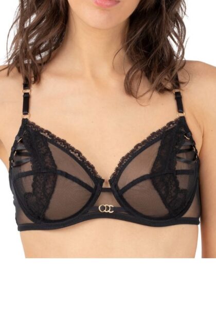 G30 Biustonosz seksowny czarny Lise Charmel Nouvel Eros ACG6030