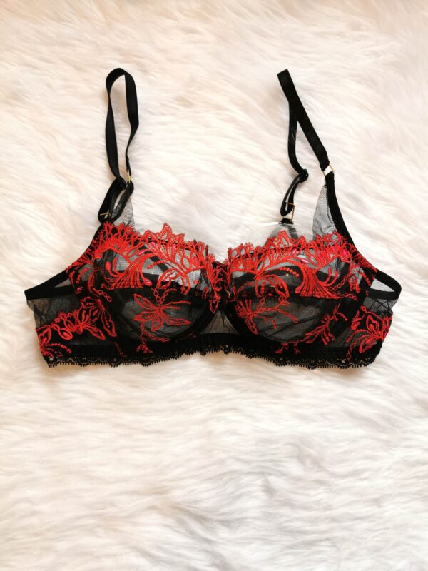 G15 Biustonosz Lise Charmel Ecrin Desir ACG3090 2 G15 biustonosz koronkowy przezroczysty Lise Charmel Ecrin Desir ACG3090