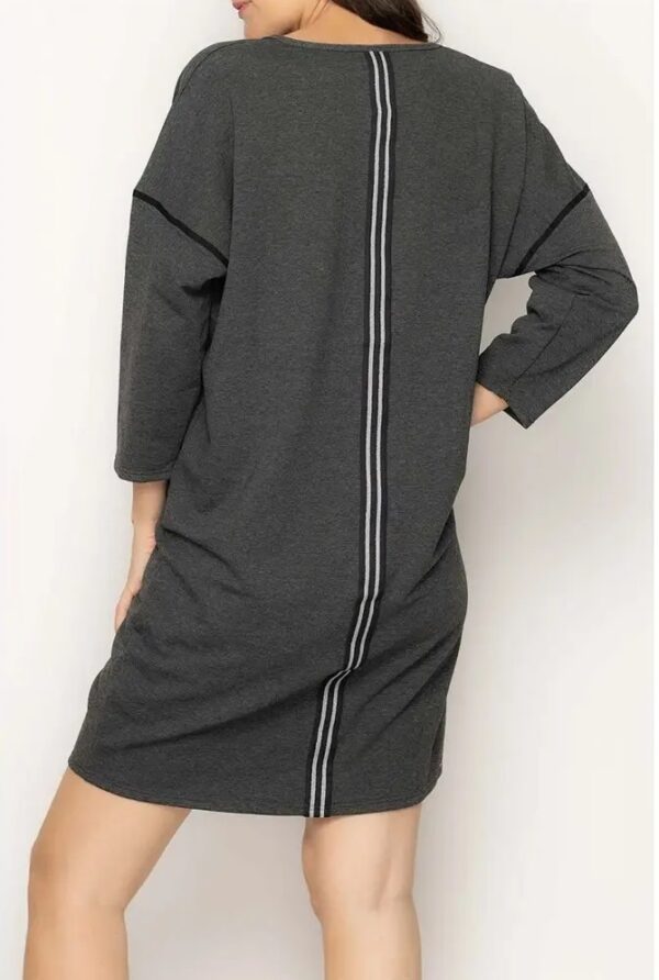 Sukienka dzianinowa oversize Lise Charmel Antigel Coach Moi FLG7189