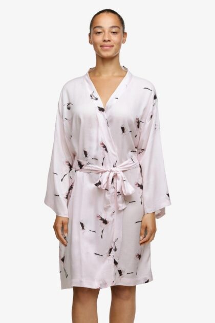 Szlafrok krótki damski Livera By Chantelle Woven Bird LNEW30