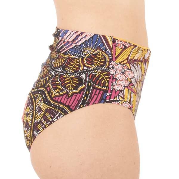 Figi kąpielowe wysoki stan duże rozmiary Chantelle Beach Ethnic C17H80