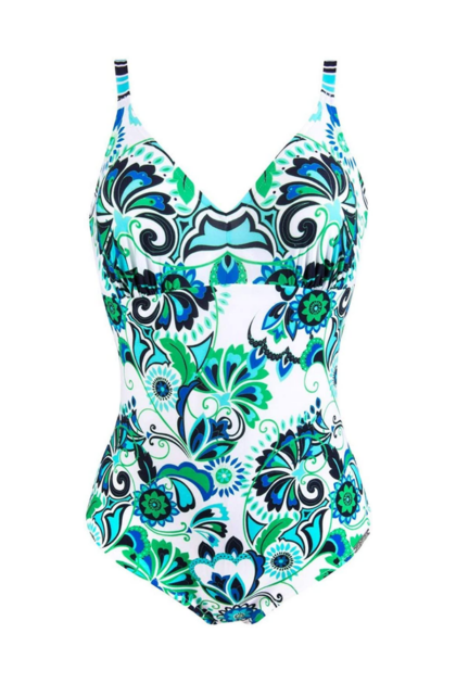 Azur Sari Lise Charmel Sari Bijou Jednoczęściowy kostium kąpielowy ABA6293
