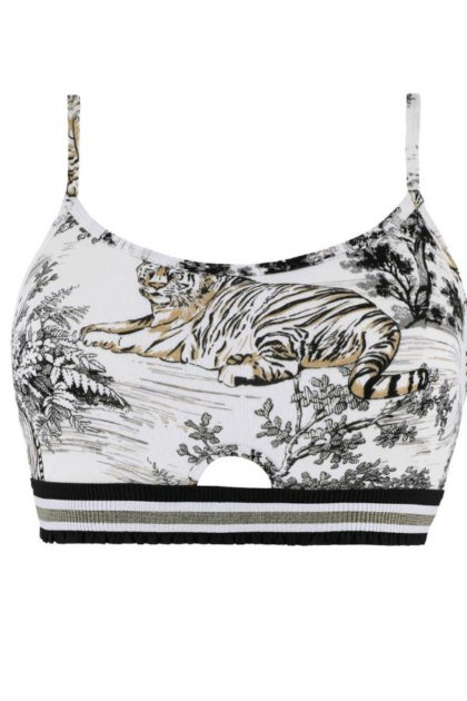 Top na cienkich ramiączkach Antigel Lise Charmel Tigre de Jouy ELG6068