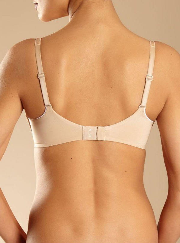 Gładki usztywniany biustonosz Chantelle C1115 Irresistible tył Gładki usztywniany biustonosz Chantelle C1115 Irresistible