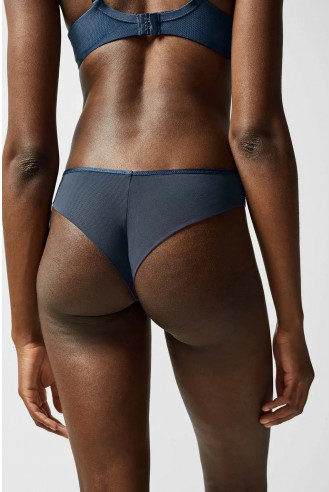 Figi typu Tanga Femilet by Chantelle Delicate Blossom F9435 tył Figi typu Tanga Femilet by Chantelle Delicate Blossom F9435