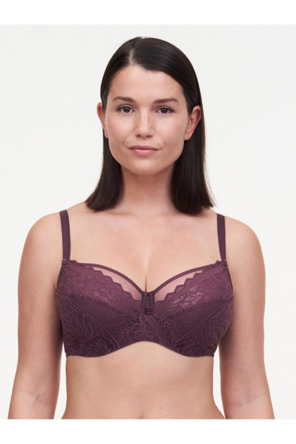 Nieusztywniany biustonosz na duży biust Femilet Floral Touch F94210