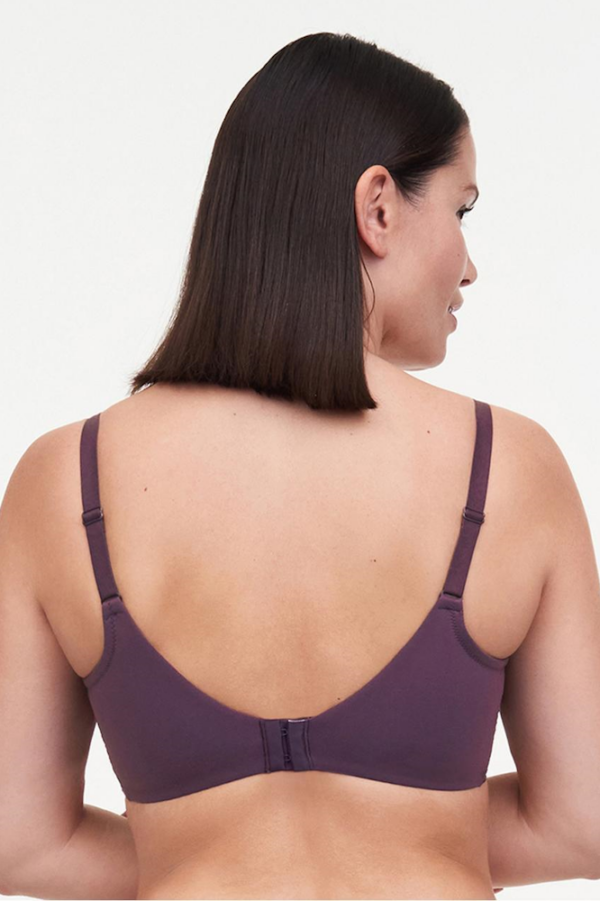 Nieusztywniany biustonosz na duży biust Femilet Floral Touch F94210 tył