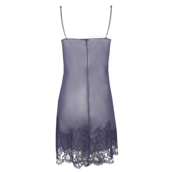 A03 Koszulka nocna przezroczysta jedwabna Lise Charmel ALA1303 Soir De Venise tył