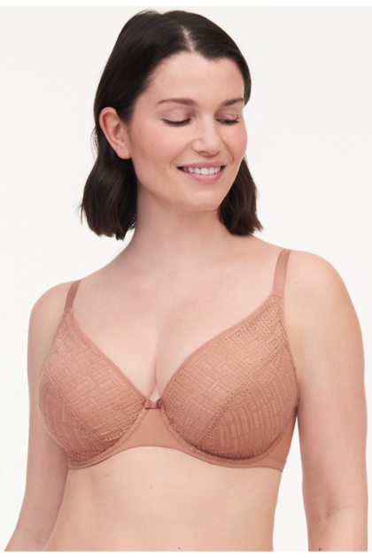 Chantelle C10Q10 Everyday Graphique miękki biustonosz typu plunge