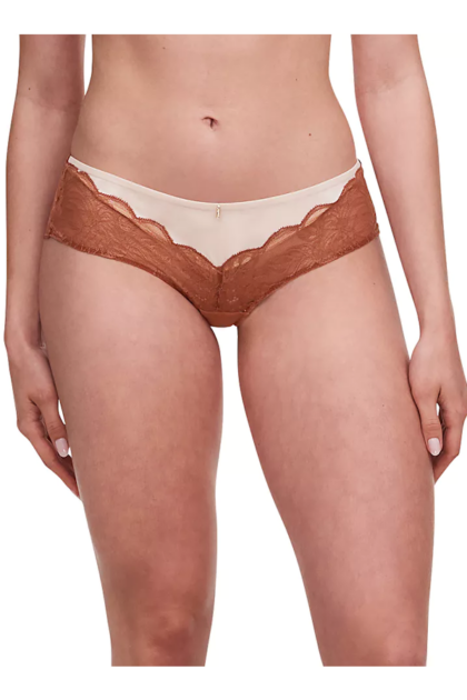 Chantelle koronkowe figi typu brazilian C12N40 Midnight Flowers