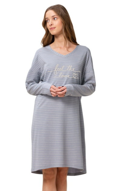 Koszulka nocna Triumph Nightdresses NDK LSL 10 CO-MD