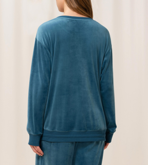 Welurowa bluza Triumph Velour Sweter tył