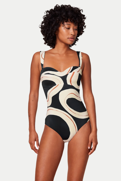 Jednoczęściowy strój kąpielowy Triumph Summer Allure OPD czarny