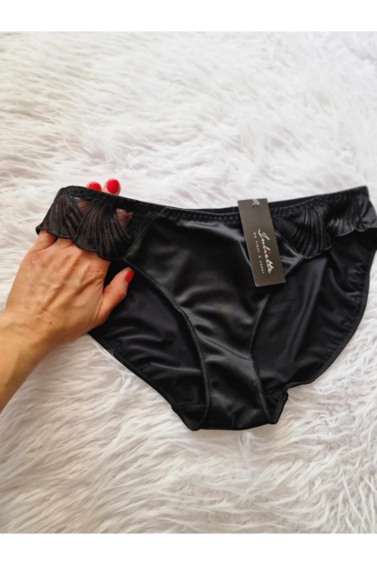 Klasyczne figi Juliette Emilia 30101 typu Tai z dodatkiem koronki