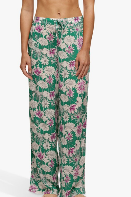 Lekkie kwieciste spodnie z wiskozy Passionata Naya P5CY70