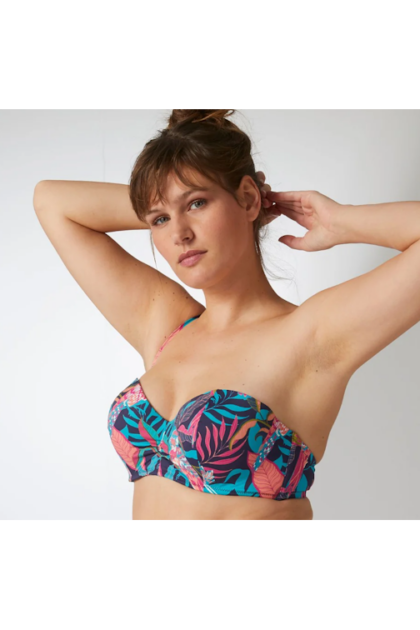 Dwuczęściowy strój kąpielowy Simone Perele Paradise 1DPB33 z wysokimi figami 1DPB73