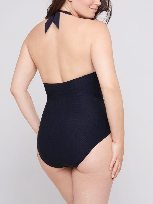 Jednoczęściowy strój kąpielowy czarny