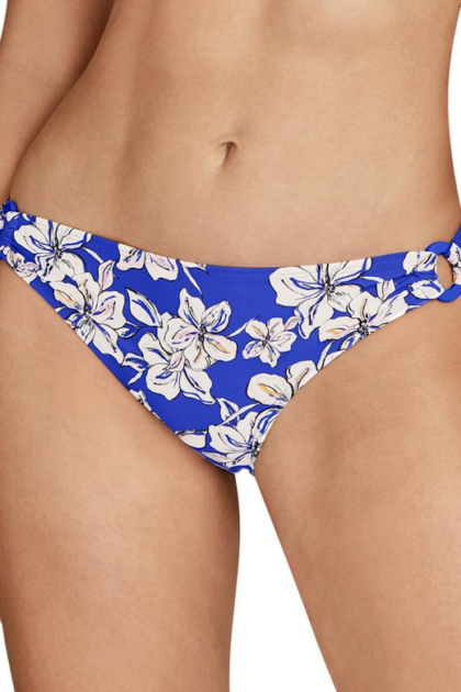 Klasyczne figi bikini kąpielowe w kwiaty Aubade Parfums D'ete