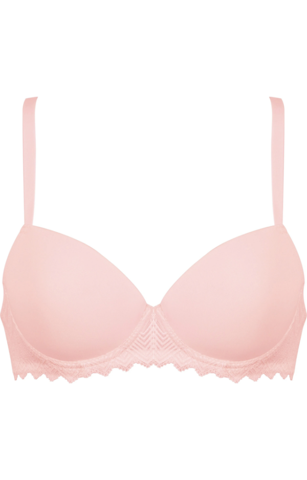 Gładki usztywniany biustonosz Naturana 7671