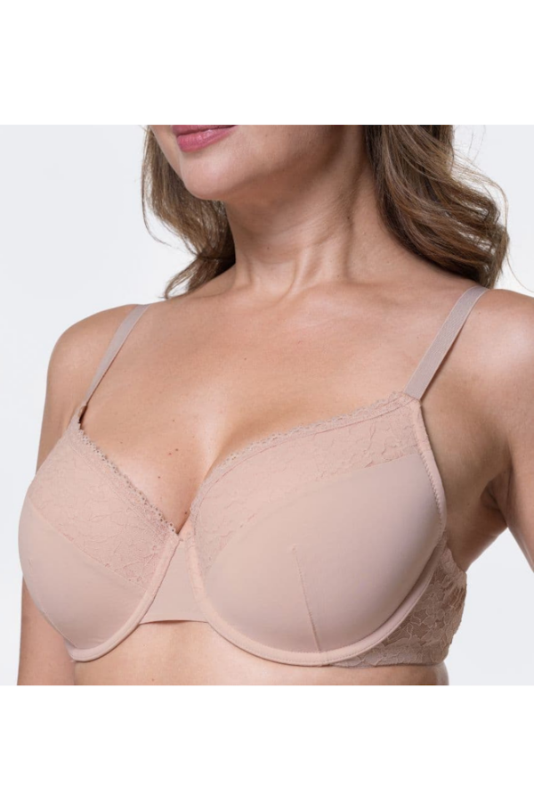 Usztywniany biustonosz z fiszbinami Dorina Rue