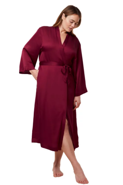 Ciepły szlafrok Triumph Robes Satin Robe 01