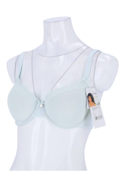 Lekko usztywniany biustonosz na fiszbinach Viania 193455 Alina