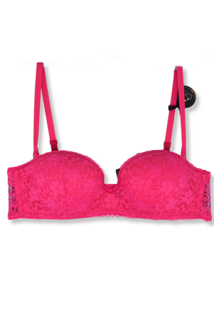 Biustonosz Opaska Tezenis Lekko Usztywniony ozdobiony koronką