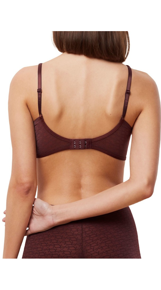 Usztywniany biustonosz bez fiszbin Triumph Signature Sheer P EX tył Usztywniany biustonosz bez fiszbin Triumph Signature Sheer P EX tył