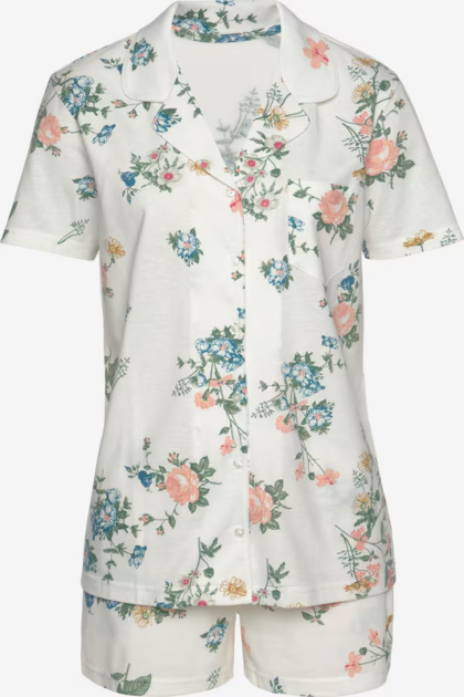 AA Piżama zapinana z szortami Vivance Dreams by La Scana 1973 8220