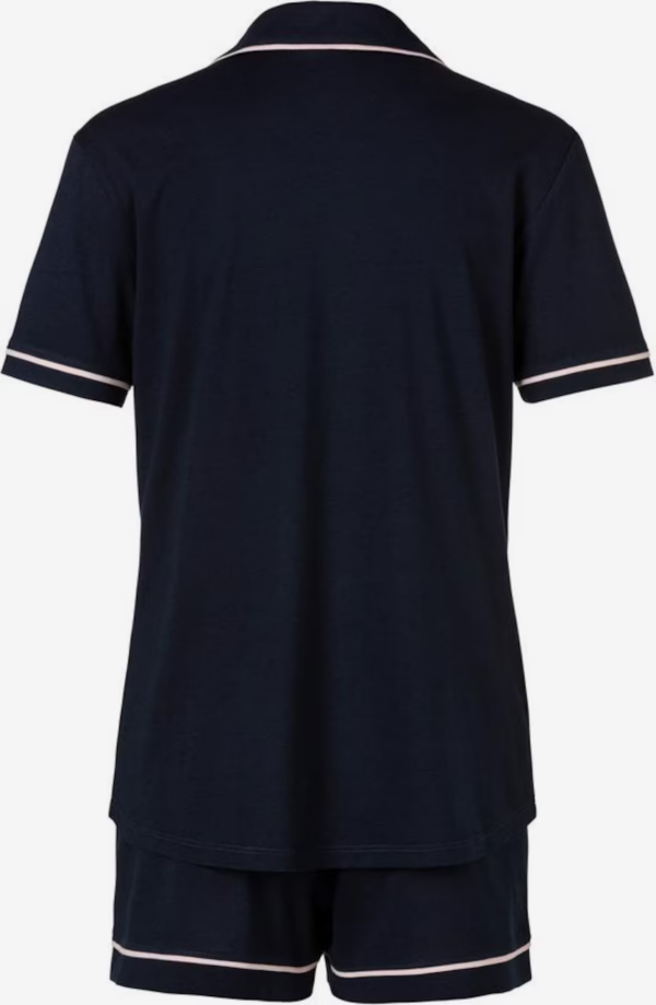 AAA Czarna piżama z szortami S.Oliver 1206 Niemiecka jakość