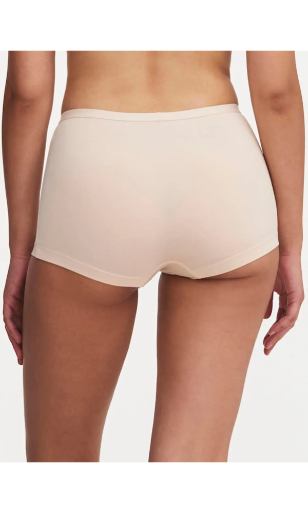 Femilet Basic Cotton gładkie figi typu bokserki szorty z bawełny tył