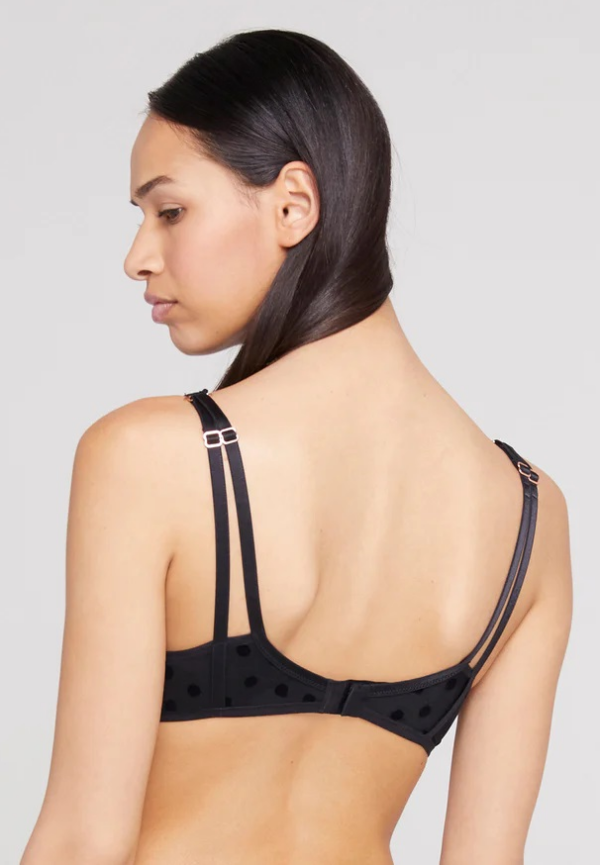 Koronkowy biustonosz Lou Paris 1A346 Larmes de Rose