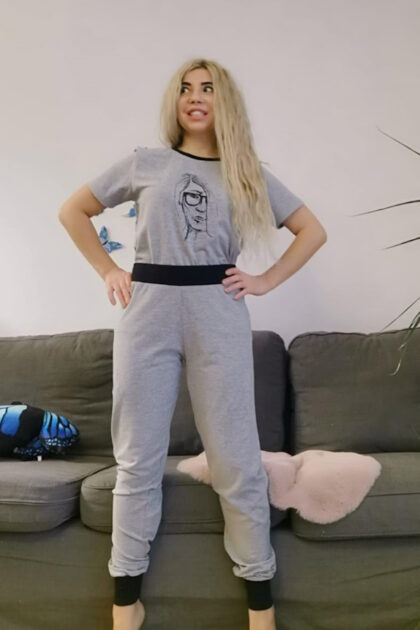 Wygodny strój domowy Naturana Cybele 7-810373