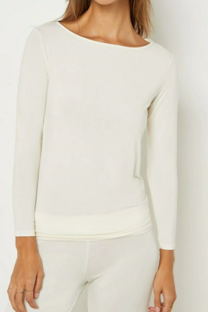 Wełniany podkoszulek z długim rękawem Naturana 7-100271 niemiecka jakość