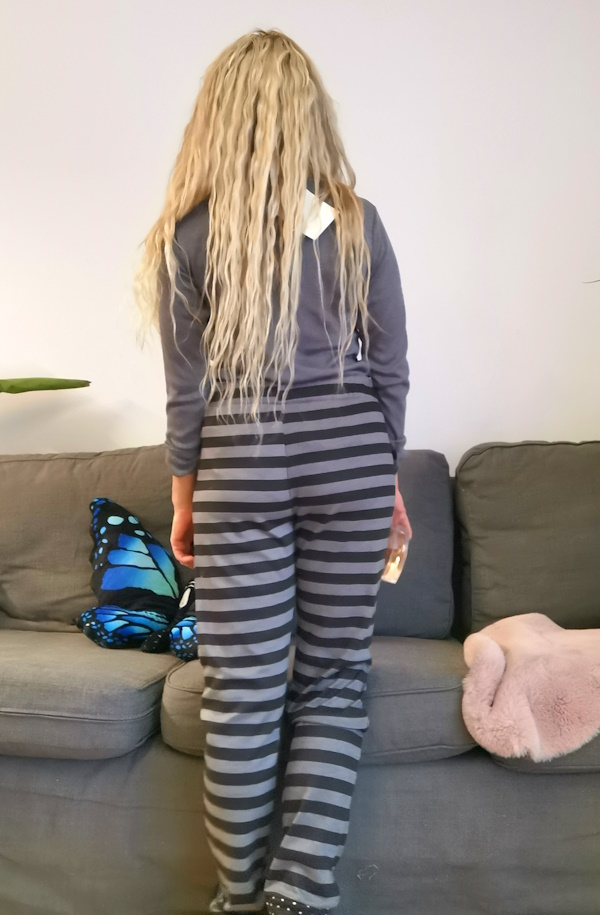 A B Piżama damska z dzianiny Sorbetto Safira D002123