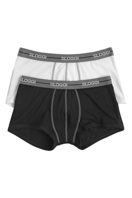 Bokserki Sloggi dwupak męskie Sloggi Start Hipster bawełna