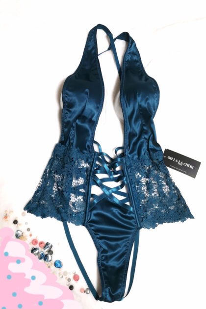 Erotyczne body z dostępem francuskie Oh la La Cheri 52-11614