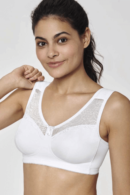 Naturana mocno trzymający biustonosz bez fiszbin z głębokimi miseczkami 5315