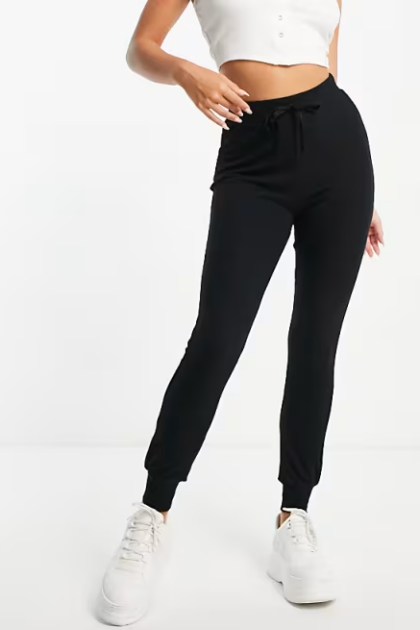 spodnie dresowe z wiskozy Dorina Calm D000299VI001