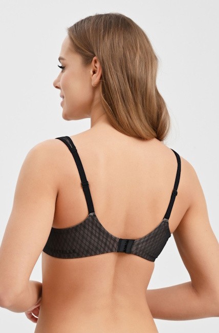 Biustonosz Chantelle C11N60 czarny2 tyl Biustonosz Chantelle C11N60 czarny2 tyl