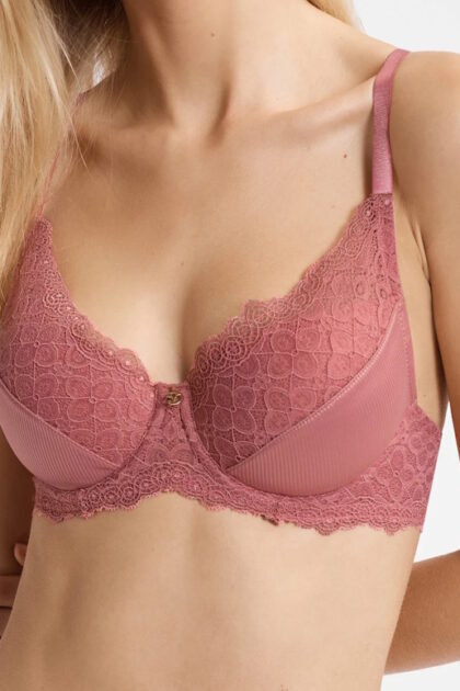 AAA Biustonosz push-up podszyty koronką Esotiq Hudson 40567