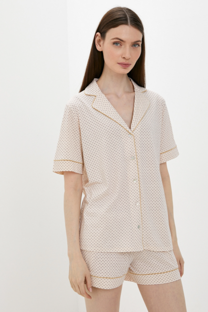 Piżama zapinana z szortami Triumph Boyfriend PSK