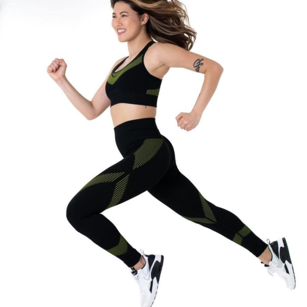 Leginsy termiczne leginsy sportowe Dorina Reflect